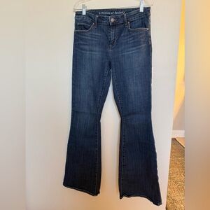 Articles Of Society Dark Blue Flare Jeans, size 29